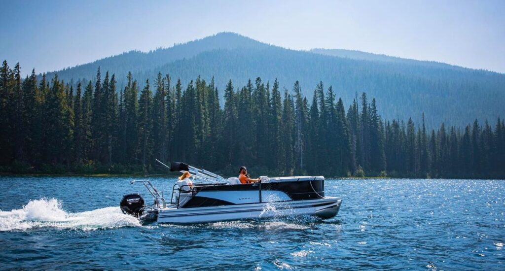 A boat on Cultus Lake.