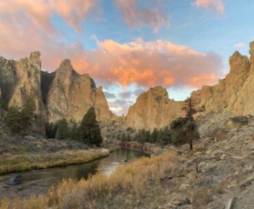 Hiking at Smith Rock State Park