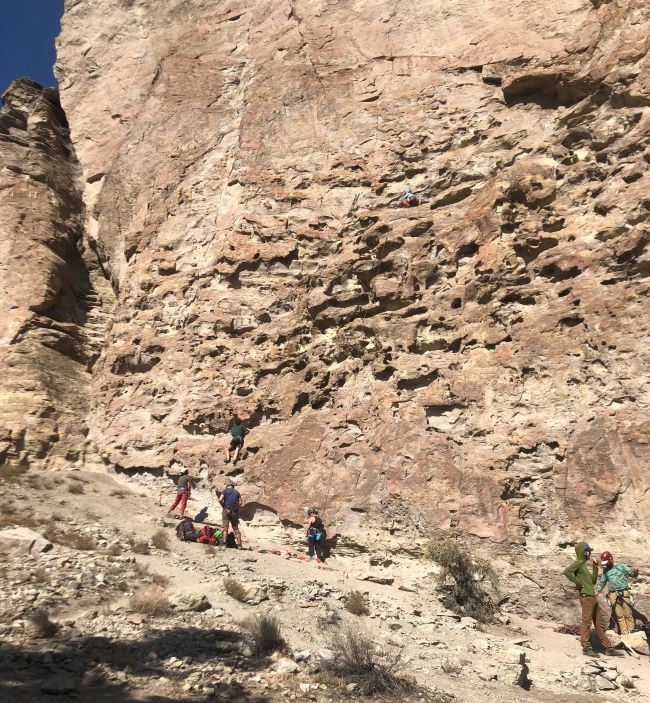 Rock Climbers at Smith Rock