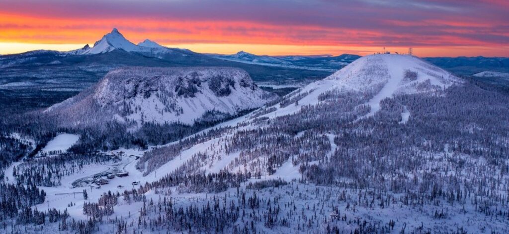 Hoodoo Ski Resort near Bend Oregon.