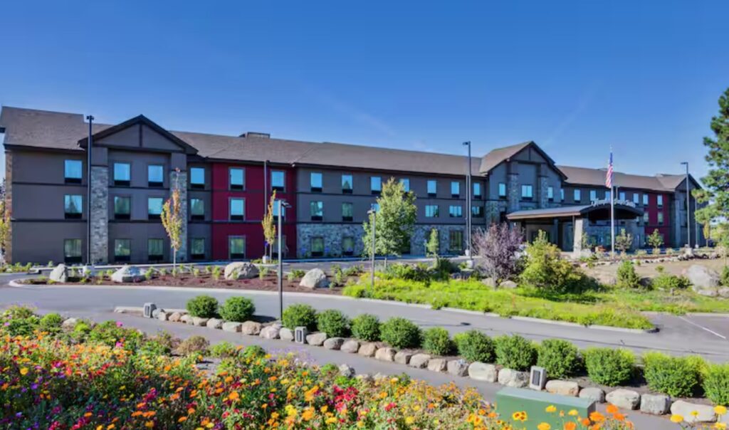 The Hampton Inn and Suites. One of the best hotels in Bend Oregon.