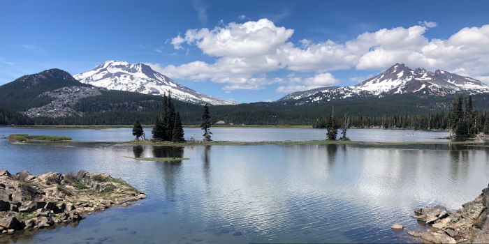Views of Sparks Lake from the Ray Atkeson Memorial Trail