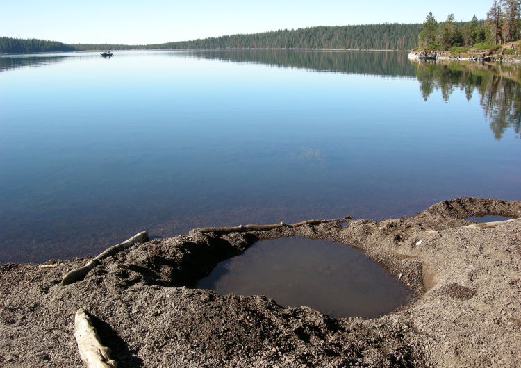 Paulina Lake Hot Springs