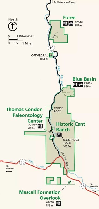 Sheep Rock Unit Map