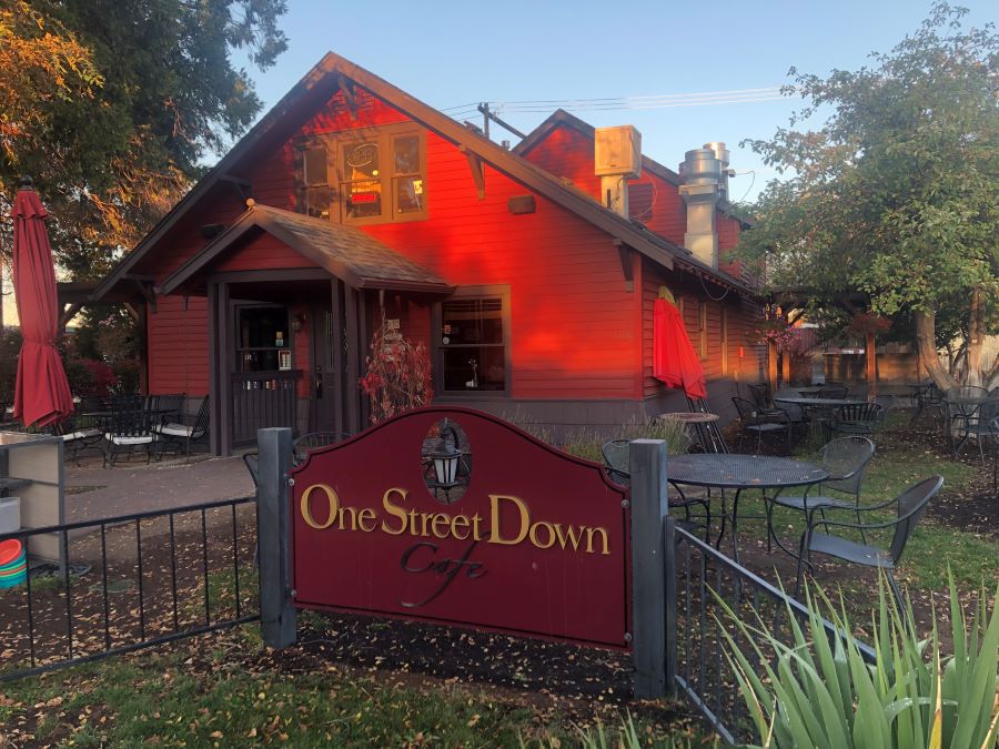 One Street Down Cafe in Redmond Oregon