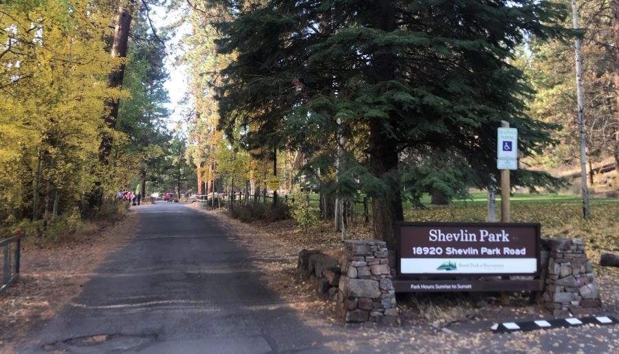 Entrance to Shevlin Park