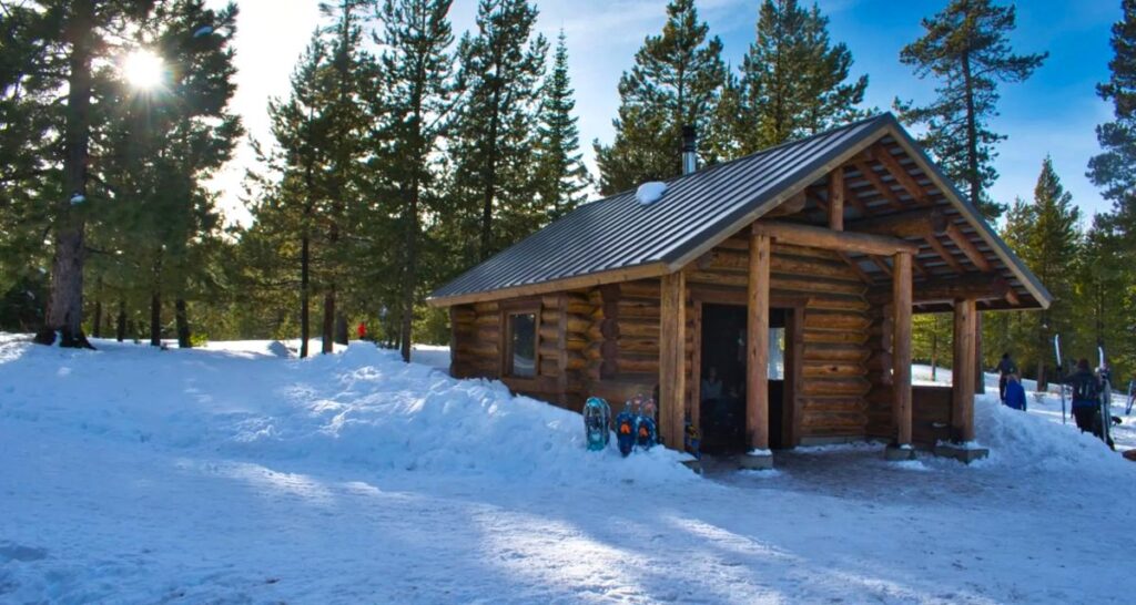 The Meissner Shelter at Virginia Meissner Sno Park.