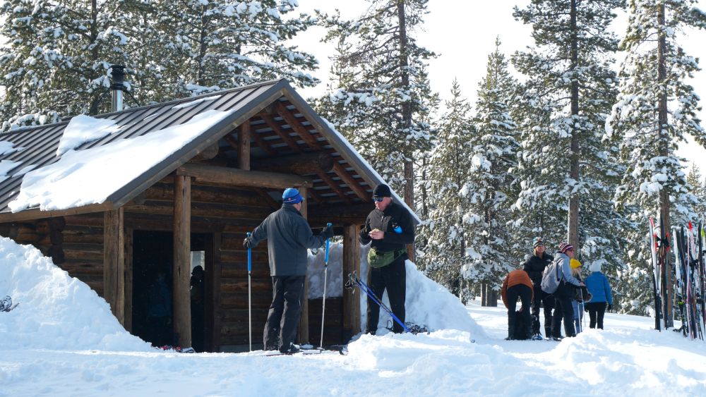 The Meissner Shelter at Virginia Meissner Snow Park.