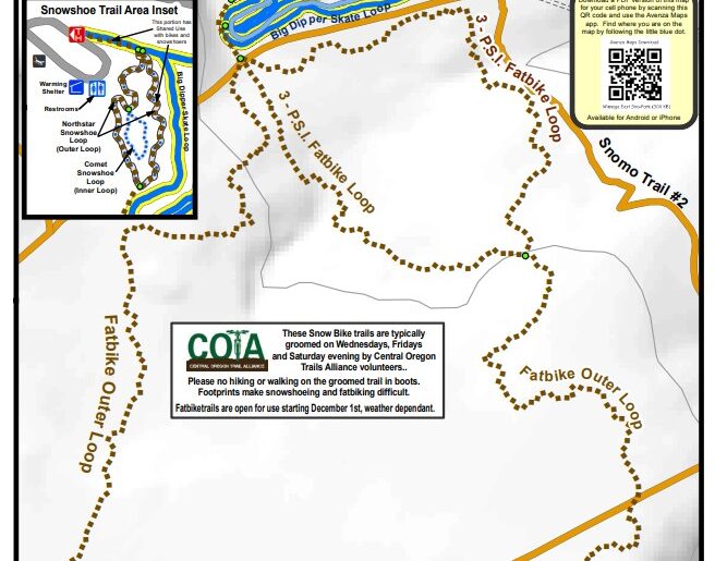 Wanoga Sno Park trail map