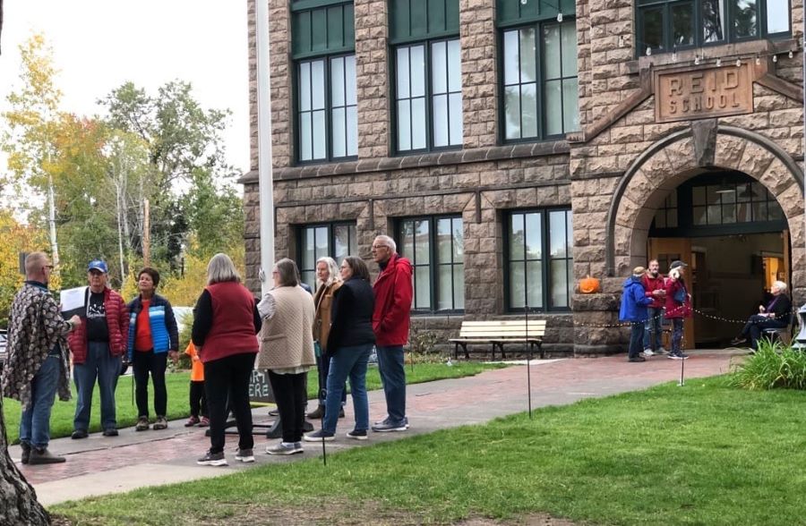 A heritage walk at the Deschutes Historical Museum. 