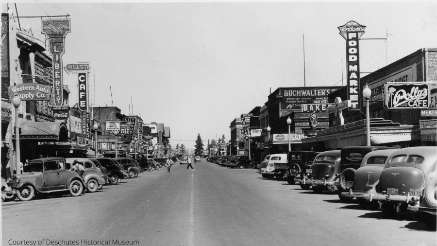 Historical Wall Street in Bend Oregon