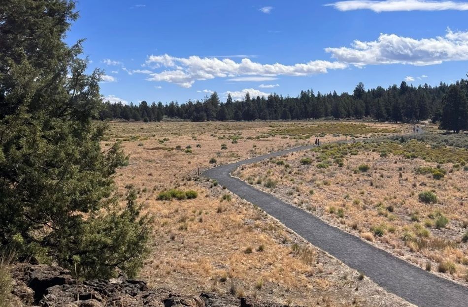 A trail at Riley Ranch Nature Reserve. A great option for trail running Bend Oregon.