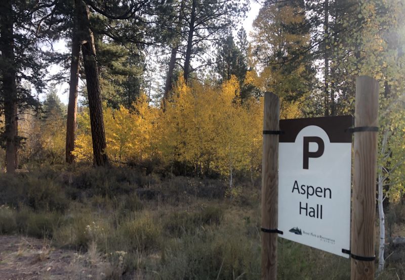 Aspen Hall is right across the road from Shevlin Park.