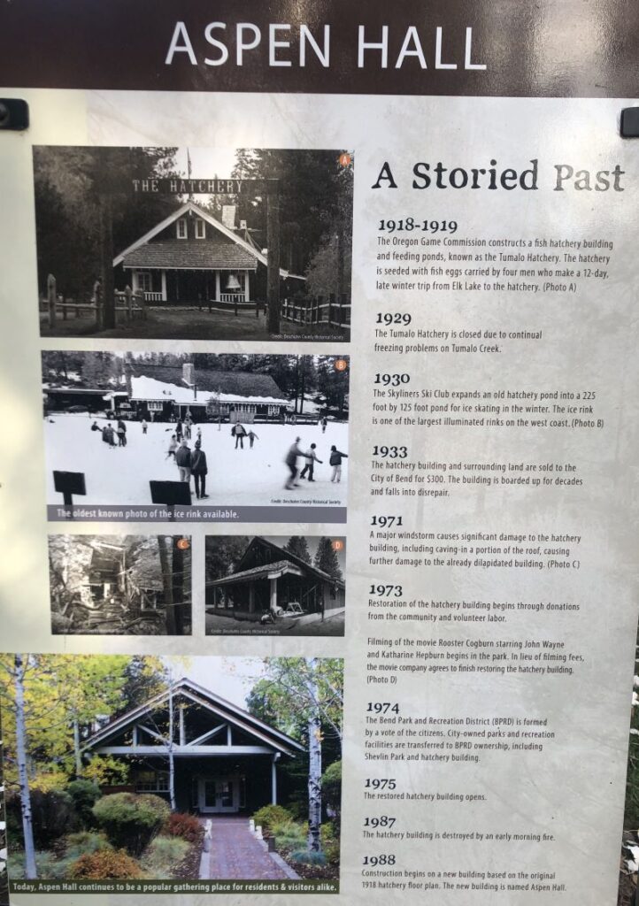 Aspen Hall has a long history in Bend.