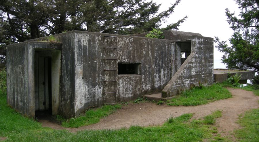 Historical military structures at Cape Disappointment State Park