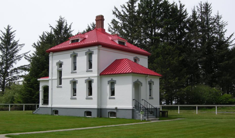 The North Head Lighthouse keeper's residence