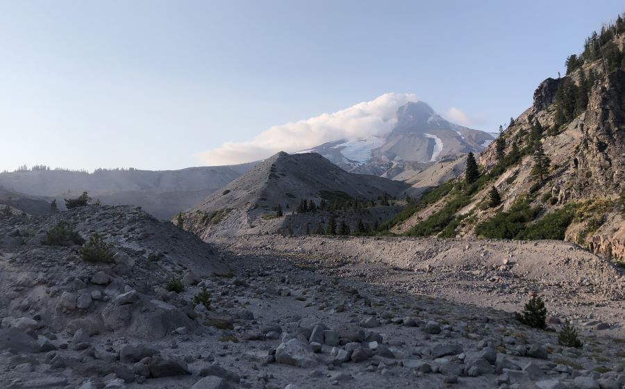 A view of Mt. Hood from the southeast side.