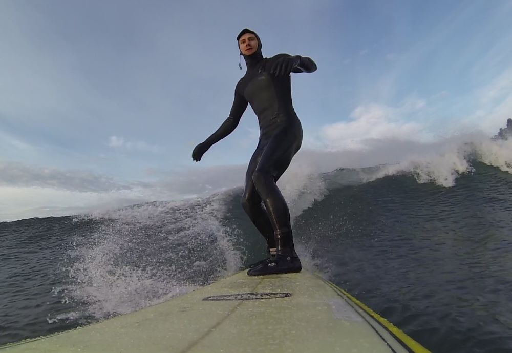 Surfing Oregon