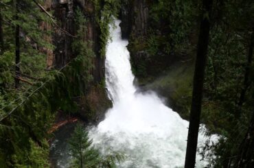 Toketee Falls in the Umpqua National Forest