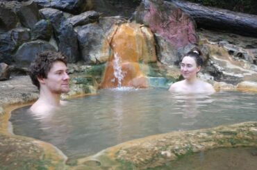 Us soaking at Umpqua Hot Springs