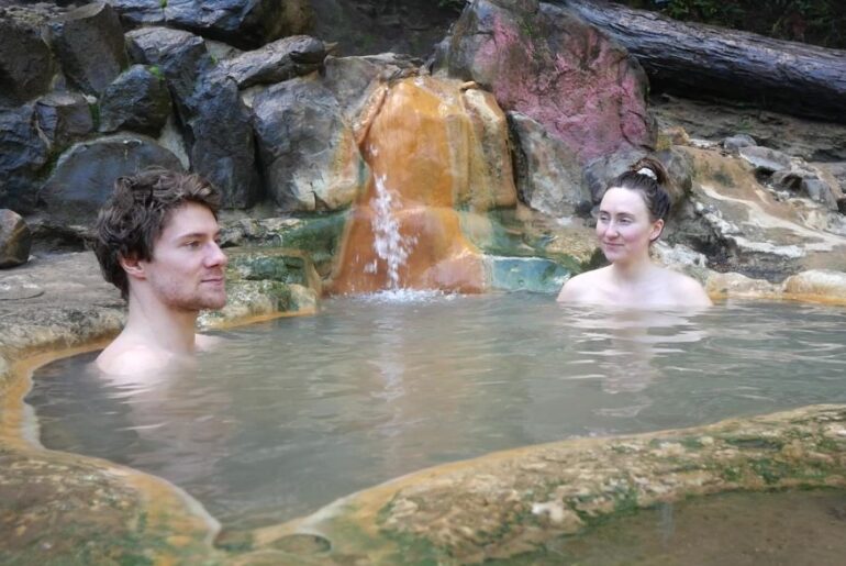 Us soaking at Umpqua Hot Springs