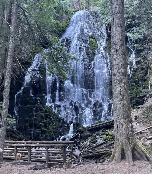 A view of Ramona Falls