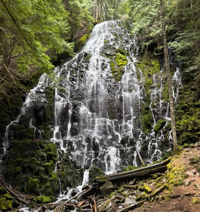 Up close views of Ramona Falls.