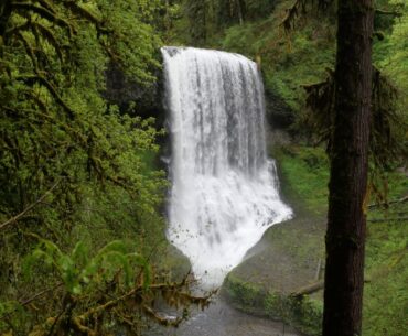 Middle North Falls at Silver Falls State Park.