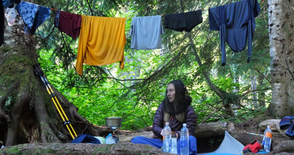 Maple Creek Campground in Mt. Rainier National Park.