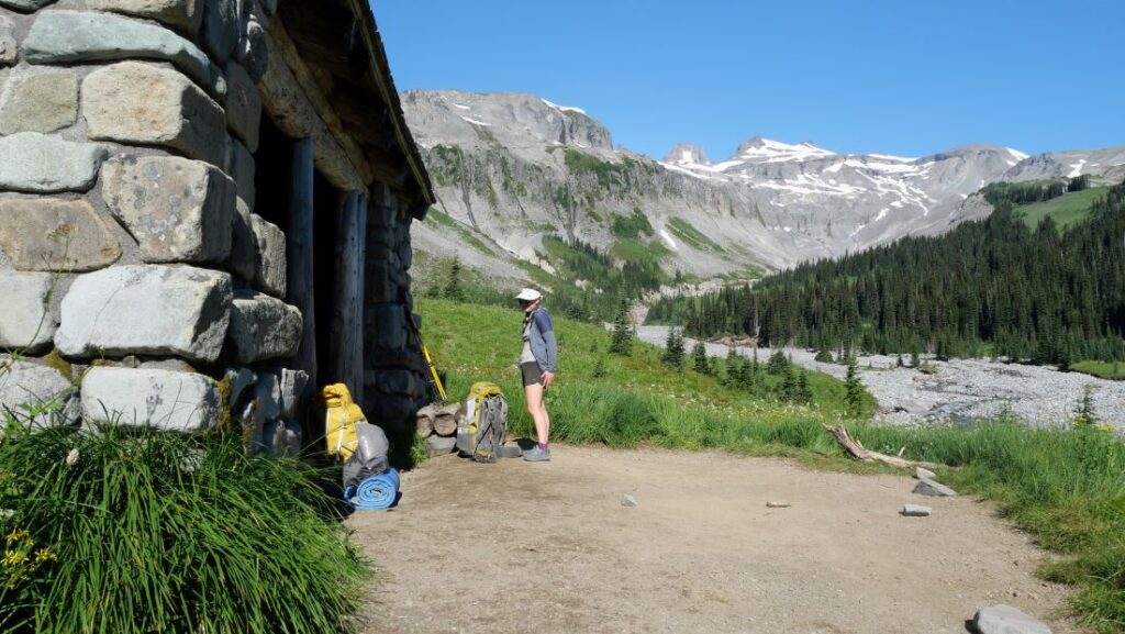 Us packing up camp at Indian Bar.